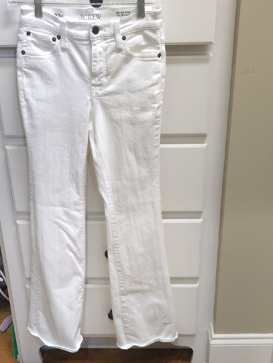 J. Crew Denim - J. Crew White Bootcut Jeans - Women's Size 23P, Like New
